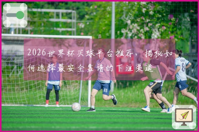 2026世界杯买球平台推荐，揭秘如何选择最安全靠谱的下注渠道