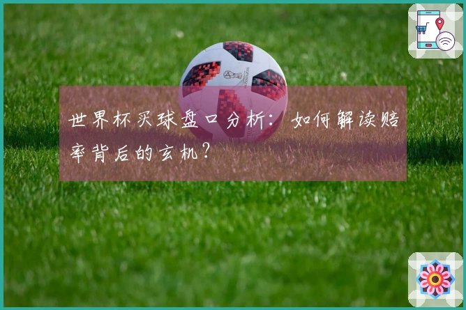 世界杯买球盘口分析：如何解读赔率背后的玄机？