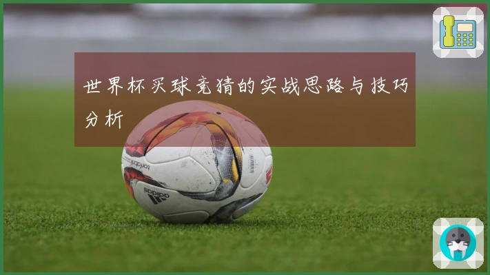 世界杯买球竞猜的实战思路与技巧分析