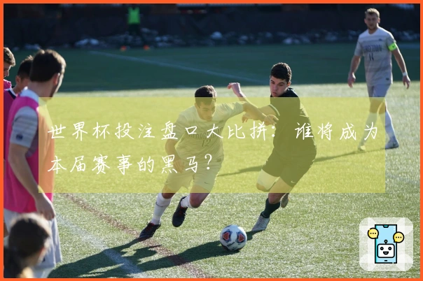 世界杯投注盘口大比拼：谁将成为本届赛事的黑马？